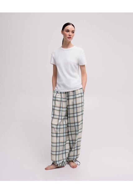 Camiseta + Pantalón De Pijama Surtido Mujer Verde