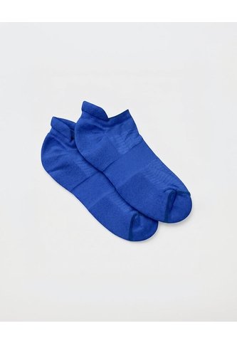 Medias Deportivas Hombre Tobilleras Cortas Acolchadas Azules PUNTO BLANCO