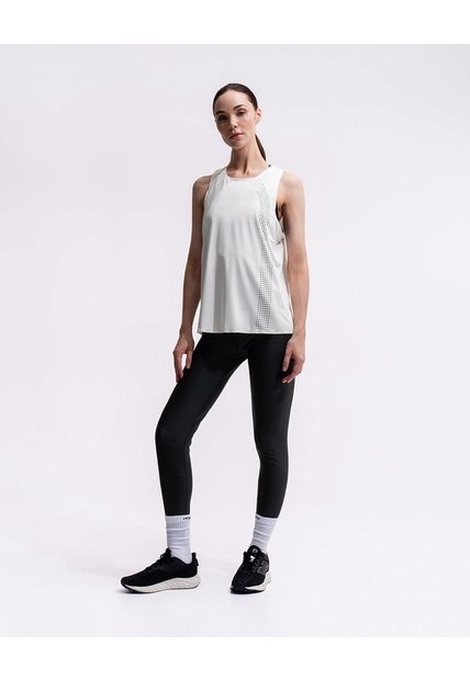 Legging Deportivo Tiro Alto Control Humedad Negro Mujer Negro