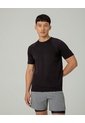 Camiseta Deportiva Control Humedad Negra Hombre Negro de PUNTO BLANCO