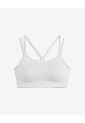 Top Soporte Alto Seamless Doble Blanco Blanco PUNTO BLANCO