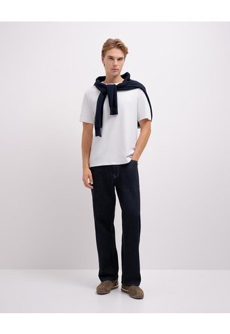 Jean Regular Tiro Medio índigo Oscuro Hombre Azul Oscuro PUNTO BLANCO