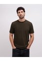 Camiseta Confort Algodón Sostenible Café Hombre Cafe de PUNTO BLANCO