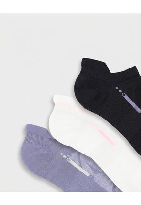 Medias Deportivas Mujer Largas Algodón Pack X3 Surtido