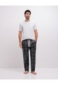 Pantalón De Pijama Algodón Cuadros Hombre Cafe de PUNTO BLANCO