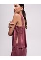 Blusa De Pijama Viscosa Palo De Rosa Mujer Rosa Claro de PUNTO BLANCO