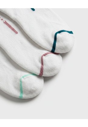 Medias Deportivas Mujer Tobillera Corta Algodón Pack X3 Surtido