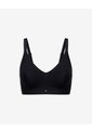 Top Soporte Medio Seamless Copas Removibles Negro Negro de PUNTO BLANCO