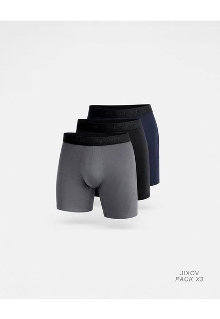 Bóxer Deportivo Medio Microfibra X3unds Surtido Multicolor