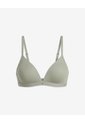 Brasier Soporte Medio Microfibra Sin Arco Verde Verde de PUNTO BLANCO