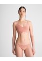 Panty Brasilero Tiro Medio Encaje Rosado Rosa de PUNTO BLANCO