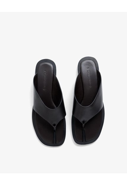 Sandalias Planas Café Mujer Cafe