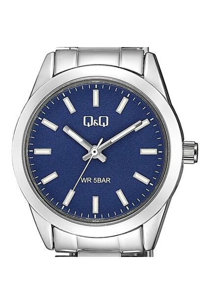 Reloj Q&Q Modelo Q82A-002PY Plateado Mujer