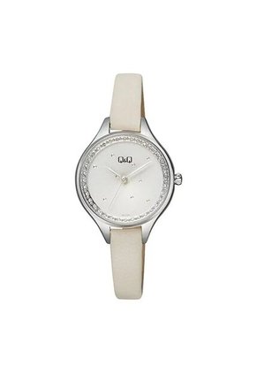 Reloj Q&Q Modelo QB73J300Y Beige Mujer