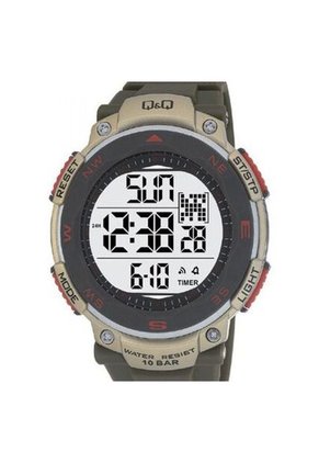 Reloj Para Hombre Q&Q M124J004Y Verde