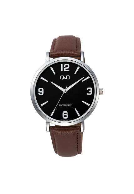 Reloj Q&Q Modelo C33A-003PY Marr?n Hombre