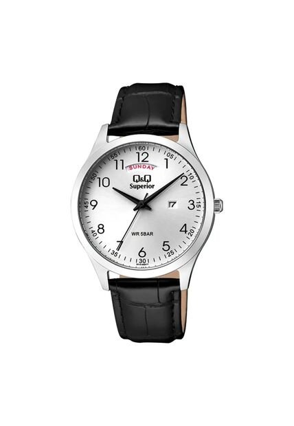 Reloj Q&Q Modelo S11A-002VY Negro Hombre