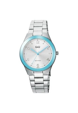 Reloj Q&Q Modelo Q78B-005PY Plateado Mujer Q&Q