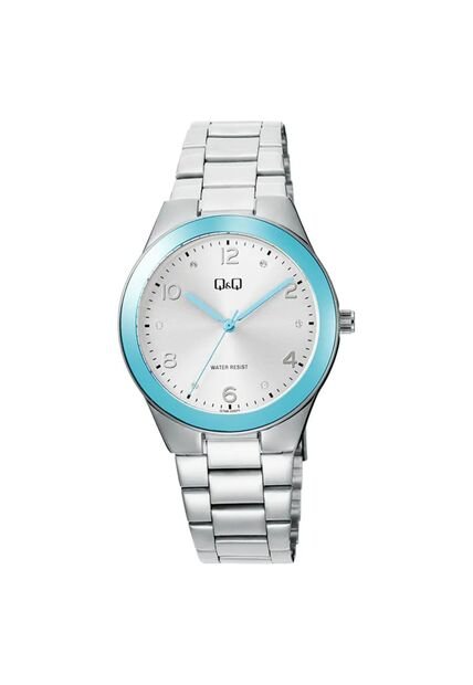 Reloj Q&Q Modelo Q78B-005PY Plateado Mujer