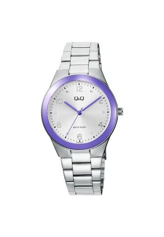 Reloj Q&Q Modelo Q78B-008PY Plateado Mujer Q&Q