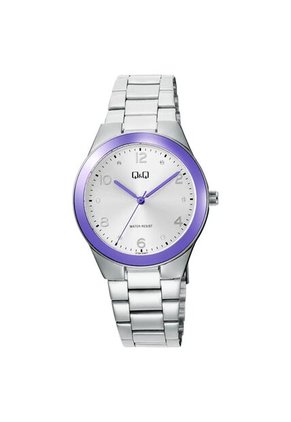 Reloj Q&Q Modelo Q78B-008PY Plateado Mujer