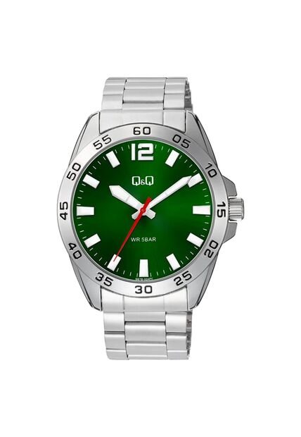 Reloj Q&Q Modelo Q87B-004PY Plateado Hombre