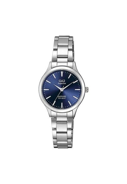 Reloj Q&Q Modelo S279J222Y Plateado Mujer