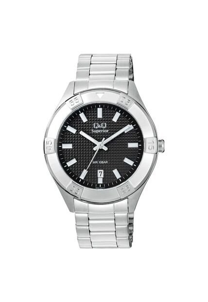 Reloj Q&Q Modelo S20A-001VY Plateado Hombre