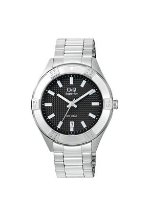 Reloj Q&Q Modelo S20A-001VY Plateado Hombre