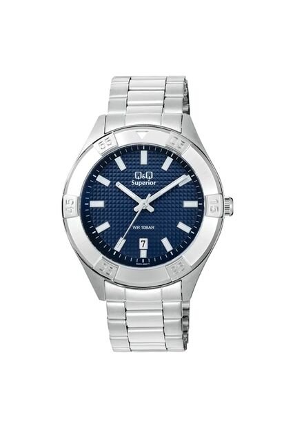 Reloj Q&Q Modelo S20A-002VY Plateado Hombre