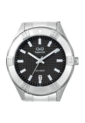 Reloj Q&Q Modelo S20A-001VY Plateado Hombre
