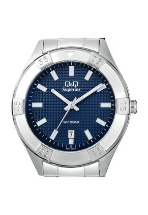 Reloj Q&Q Modelo S20A-002VY Plateado Hombre