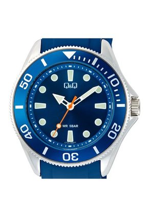 Reloj Q&Q Modelo C72A-006PY Azul Hombre