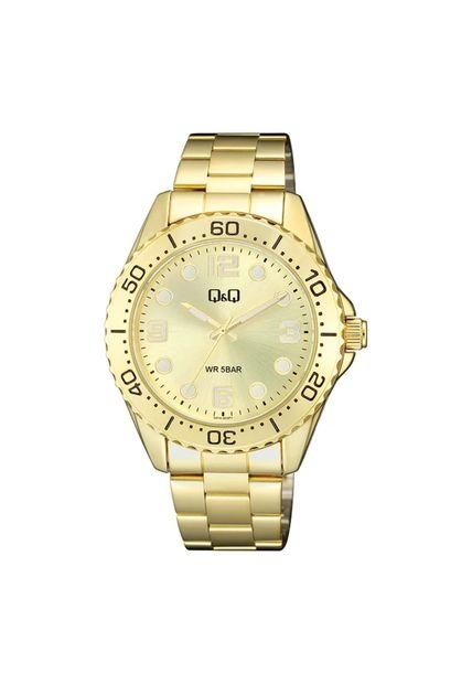 Reloj Q&Q Modelo Q07A-003PY Dorado Hombre