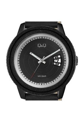 Reloj Q&Q Modelo QZ42J518Y Negro Hombre
