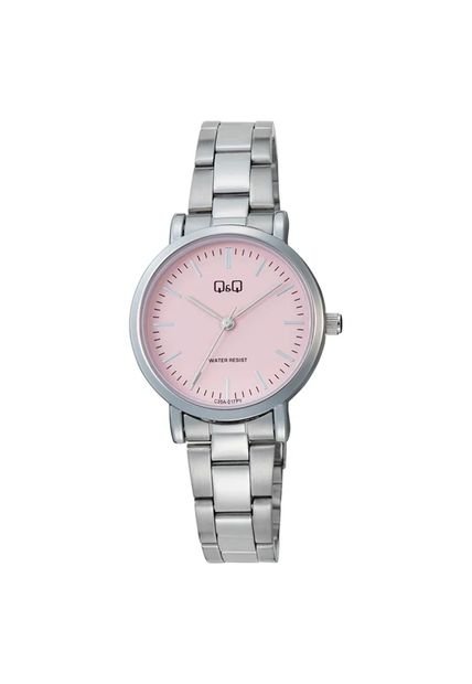 Reloj Q&Q Modelo C35A-017PY Plateado Mujer