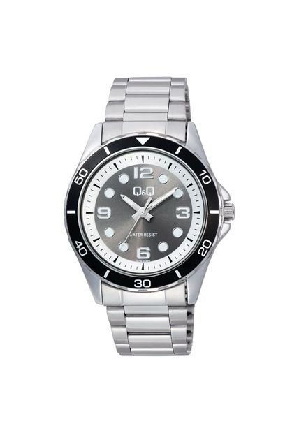 Reloj Q&Q Modelo Q57B-004PY Plateado Hombre
