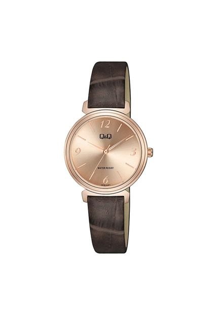 Reloj Q&Q Modelo Q27B-012PY Marron Mujer