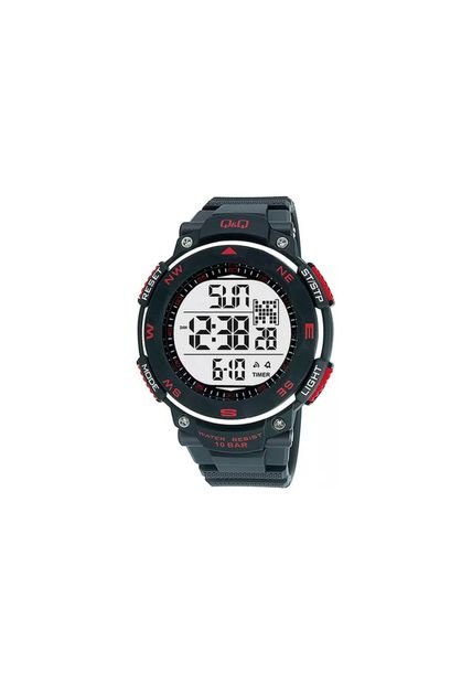 Reloj Q&Q Modelo M124J001Y Negro Hombre