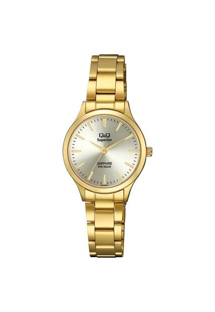 Reloj Q&Q Modelo S279J001Y Dorado Mujer