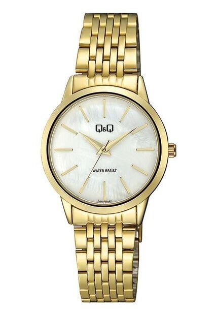 Reloj Q&Q Modelo Q01A-002PY Dorado Mujer