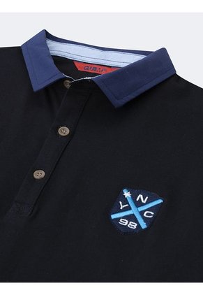 Camiseta Polo Quam Negro