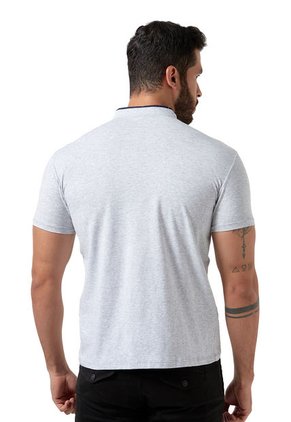 Polo Hombre Gris