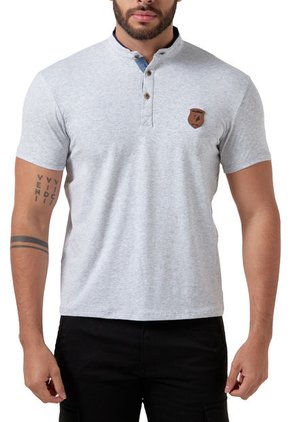 Polo Hombre Gris