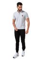 Polo Hombre Gris de QUAM