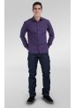 Camisa Quest Manga Larga Morada de Quest