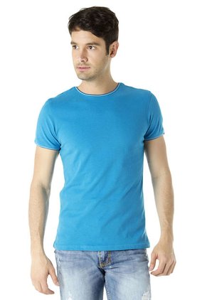 Camiseta Quest Azul Turquesa