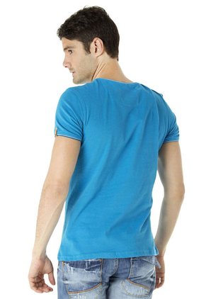 Camiseta Quest Azul Turquesa