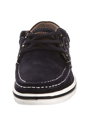 Zapato Hombre Quest Azul Oscuro-Café