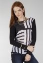 Blusas Quest Negro-Blanco de Quest